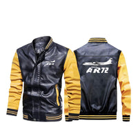 Thumbnail for The ATR72 Designed Stylish Leather Bomber Jackets