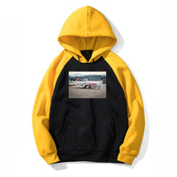 Thumbnail for Boeing 777 Swiss Foto Designed Colourful Hoodies