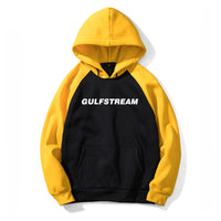 Thumbnail for Gulfstream & Text Designed Colourful Hoodies