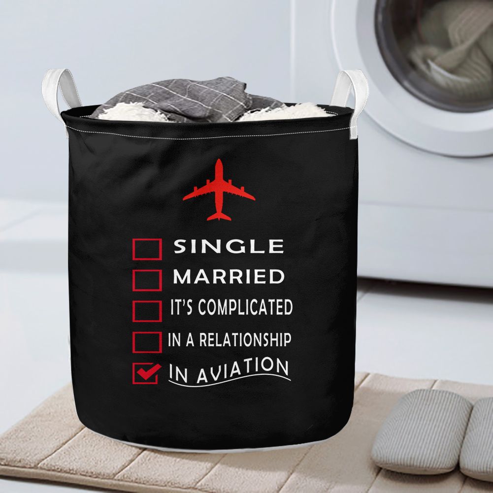 In Aviation Designed Laundry Baskets