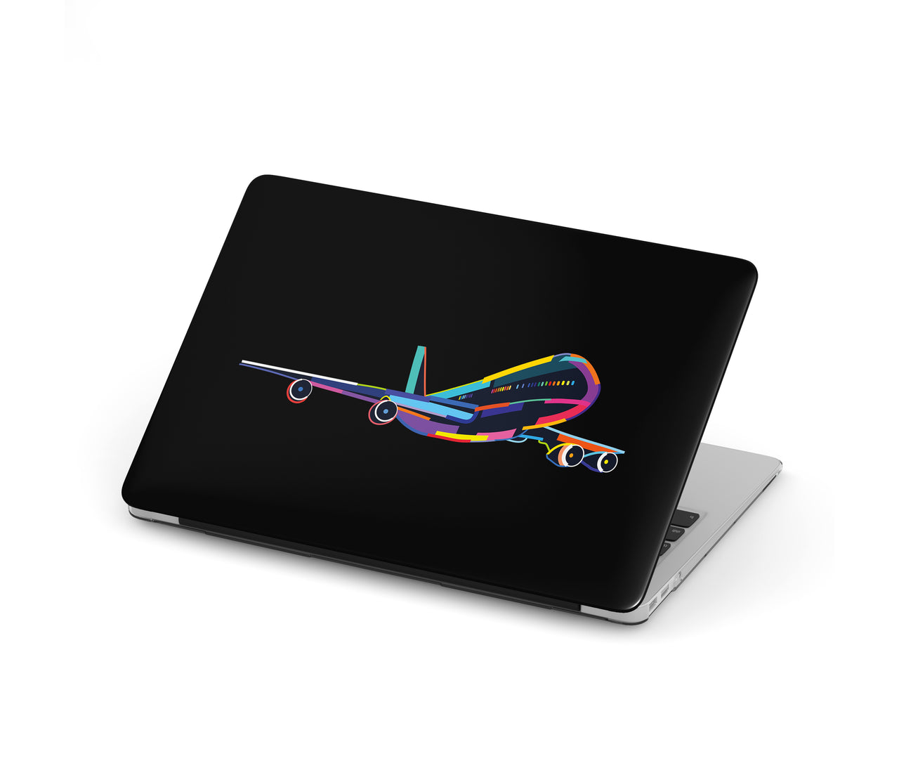 Multicolor Airplane Designed Macbook Cases