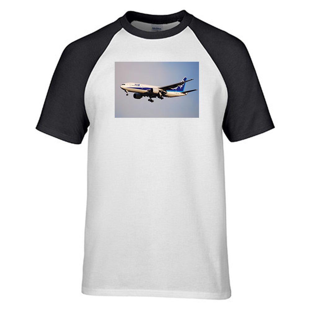 ANA's Boeing 777 Designed Raglan T-Shirts
