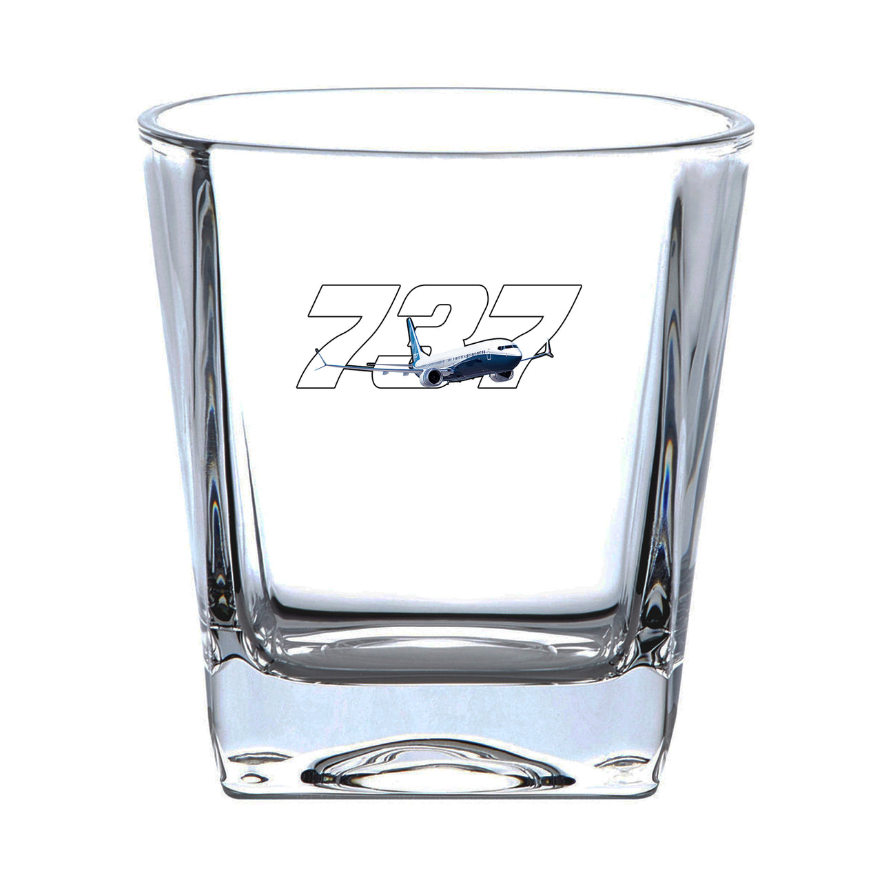 Super Boeing 737 Designed Whiskey Glass