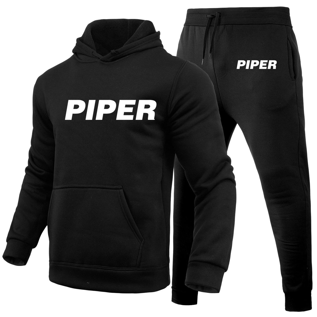Piper & Text Designed Hoodies & Sweatpants Set