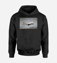 Thumbnail for Departing Lufthansa A380 Designed Hoodies