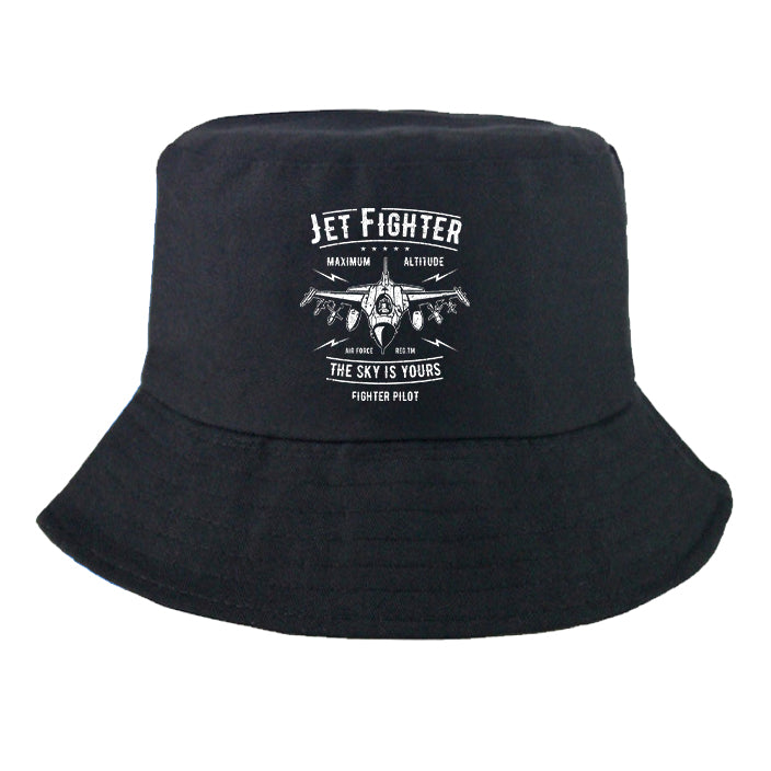 Jet Fighter - The Sky is Yours Designed Summer & Stylish Hats