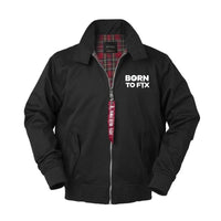 Thumbnail for Born To Fix Airplanes Designed Vintage Style Jackets