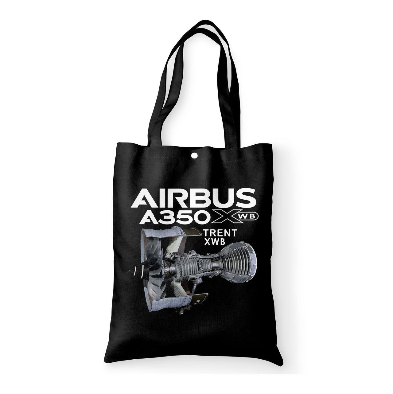 Airbus A350 & Trent Wxb Engine Designed Tote Bags