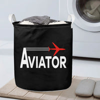 Thumbnail for Aviator Designed Laundry Baskets