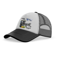 Thumbnail for Airbus A380 & GP7000 Engine Designed Trucker Caps & Hats