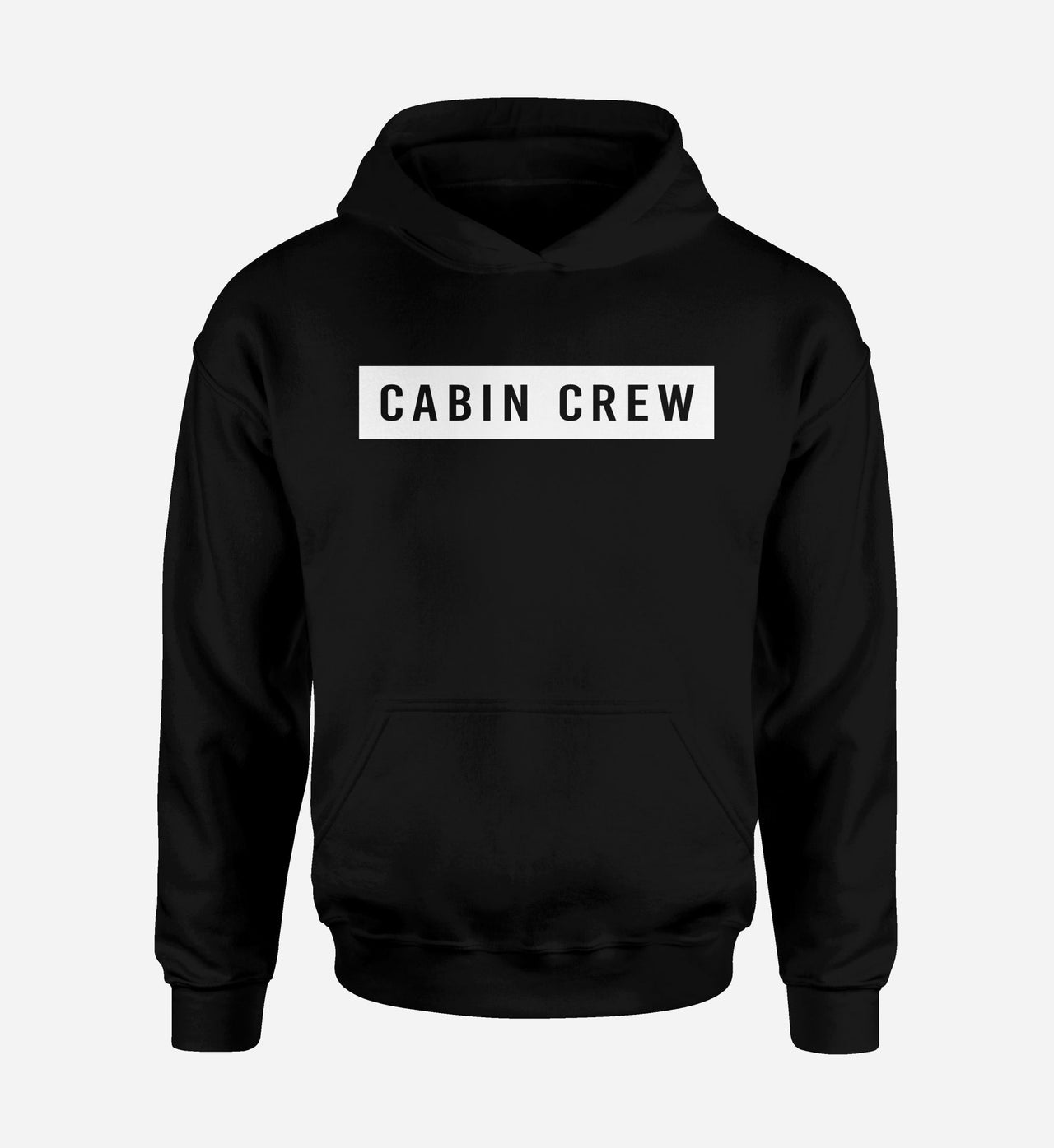Cabin Crew Text Designed Hoodies