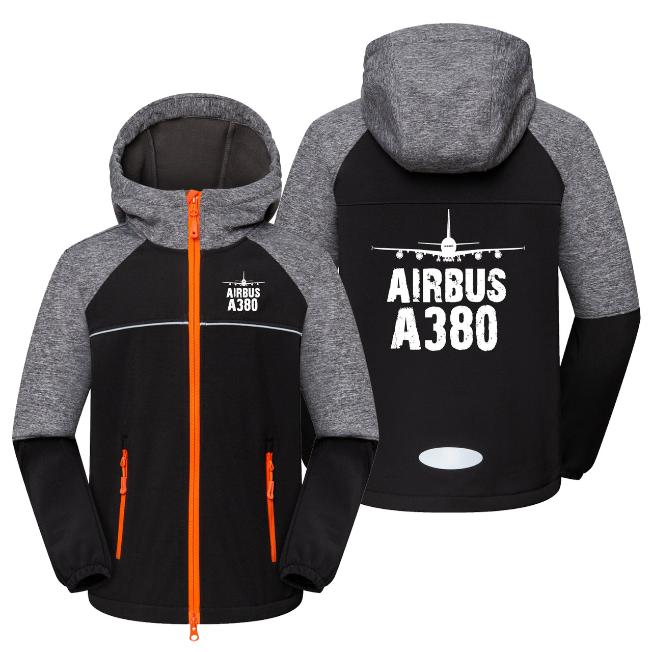 Airbus A380 & Plane Designed Children Polar Style Jackets