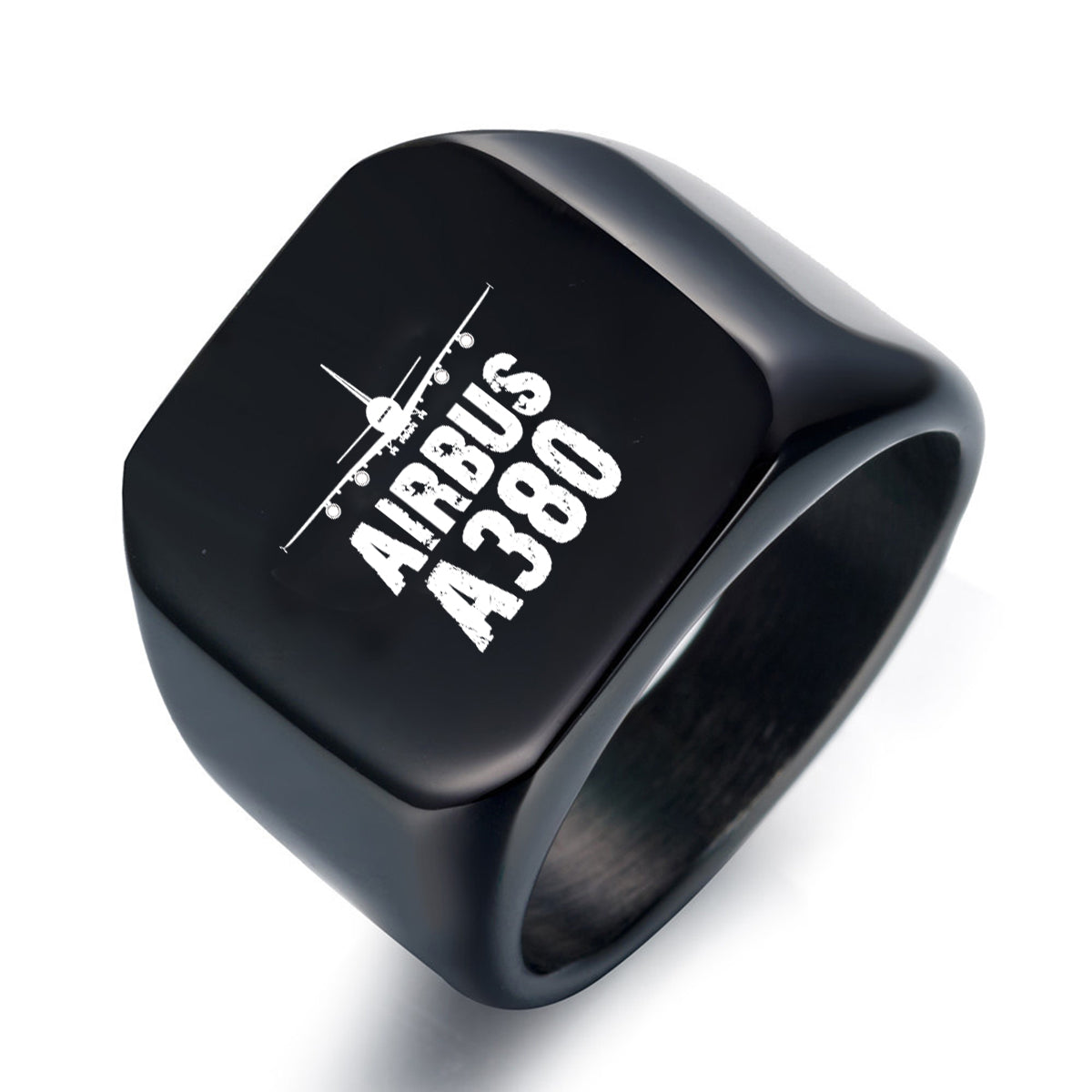 Airbus A380 & Plane Designed Men Rings