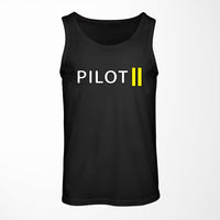 Thumbnail for Pilot & Stripes (2 Lines) Designed Tank Tops