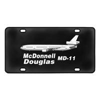 Thumbnail for The McDonnell Douglas MD-11 Designed Metal (License) Plates