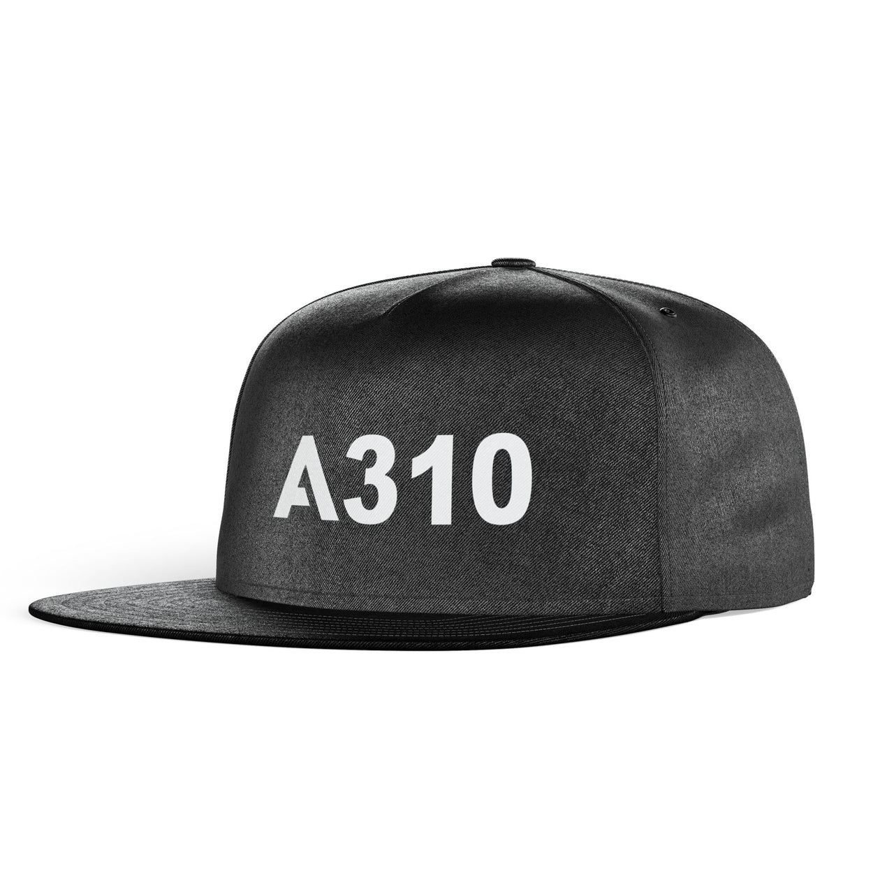 A310 Flat Text Designed Snapback Caps & Hats