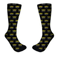 Thumbnail for Pilot & Badge Designed Socks