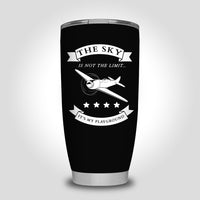 Thumbnail for The Sky is not the limit, It's my playground Designed Tumbler Travel Mugs