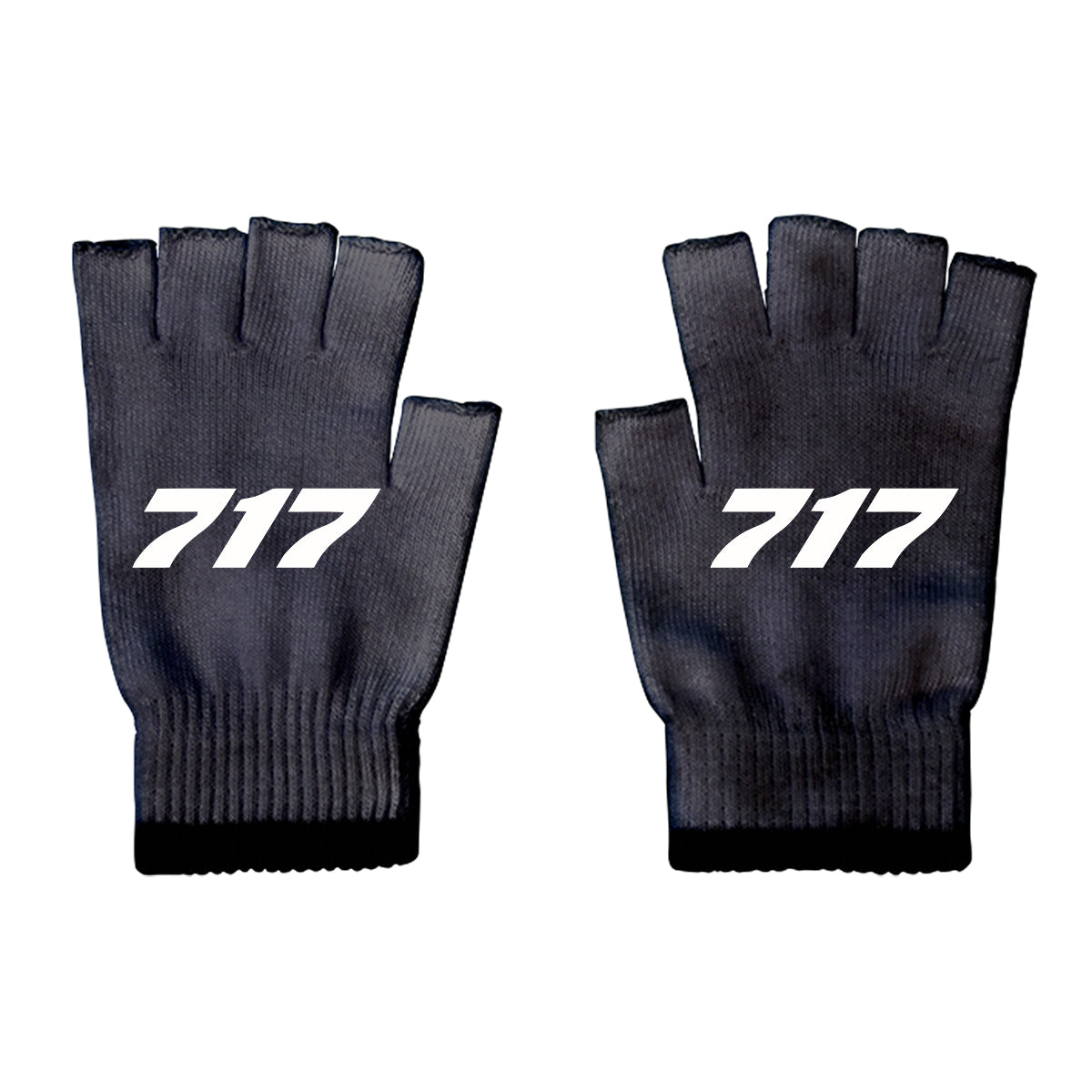 717 Flat Text Designed Cut Gloves