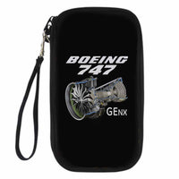Thumbnail for Boeing 747 & GENX Engine Designed Travel Cases & Wallets