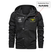 Thumbnail for People Fly Planes Pilots Fly Helicopters Designed Cotton Jackets