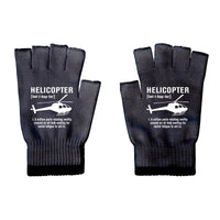 Thumbnail for Helicopter [Noun] Designed Cut Gloves