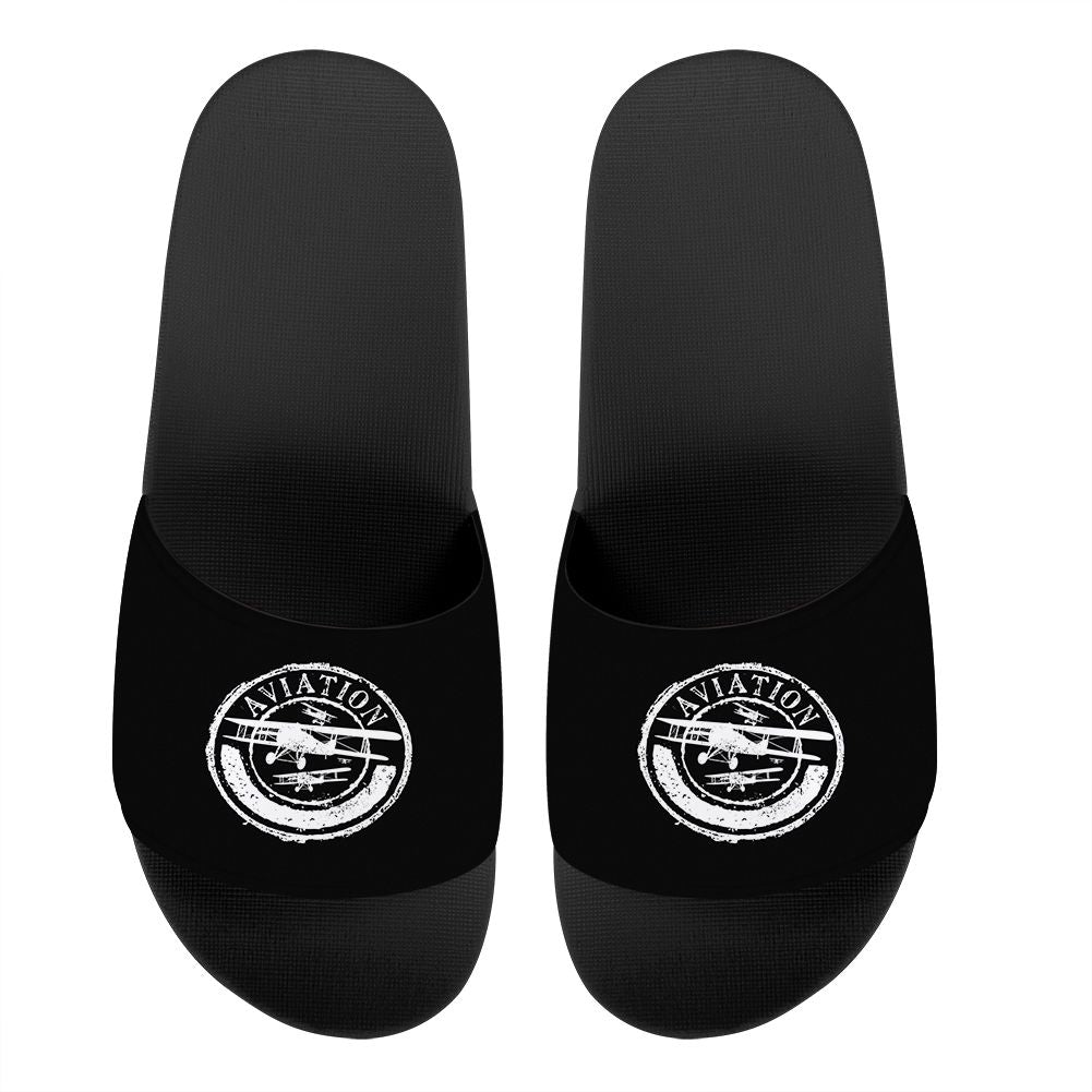 Aviation Lovers Designed Sport Slippers
