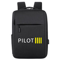 Thumbnail for Pilot & Stripes (4 Lines) Designed Super Travel Bags