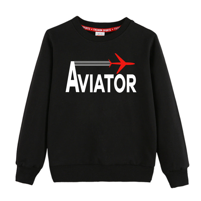 Aviator Designed "CHILDREN" Sweatshirts