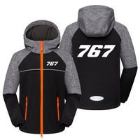 Thumbnail for 767 Flat Text Designed Children Polar Style Jackets