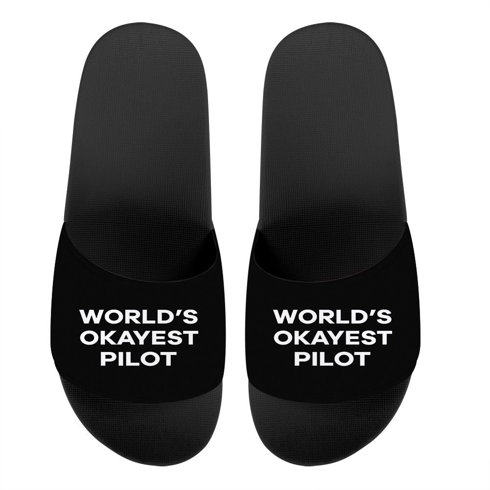 World's Okayest Pilot Designed Sport Slippers