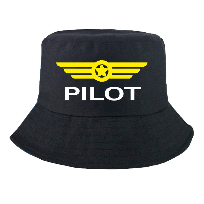 Pilot & Badge Designed Summer & Stylish Hats