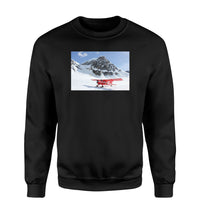 Thumbnail for Amazing Snow Airplane Designed Sweatshirts