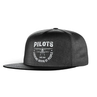 Thumbnail for Pilots Looking Down at People Since 1903 Designed Snapback Caps & Hats