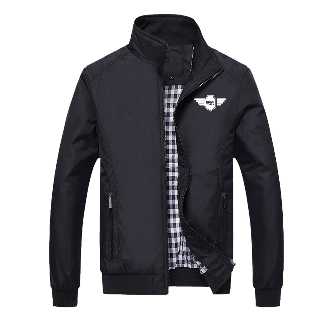 Born To Fly & Badge Designed Stylish Jackets