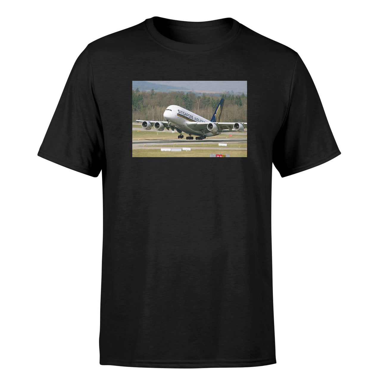 Departing Singapore Airlines A380 Designed T-Shirts