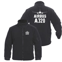 Thumbnail for Airbus A320 & Plane Designed Fleece Military Jackets (Customizable)