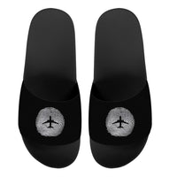 Thumbnail for Aviation Finger Print Designed Sport Slippers