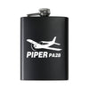 The Piper PA28 Designed Stainless Steel Hip Flasks