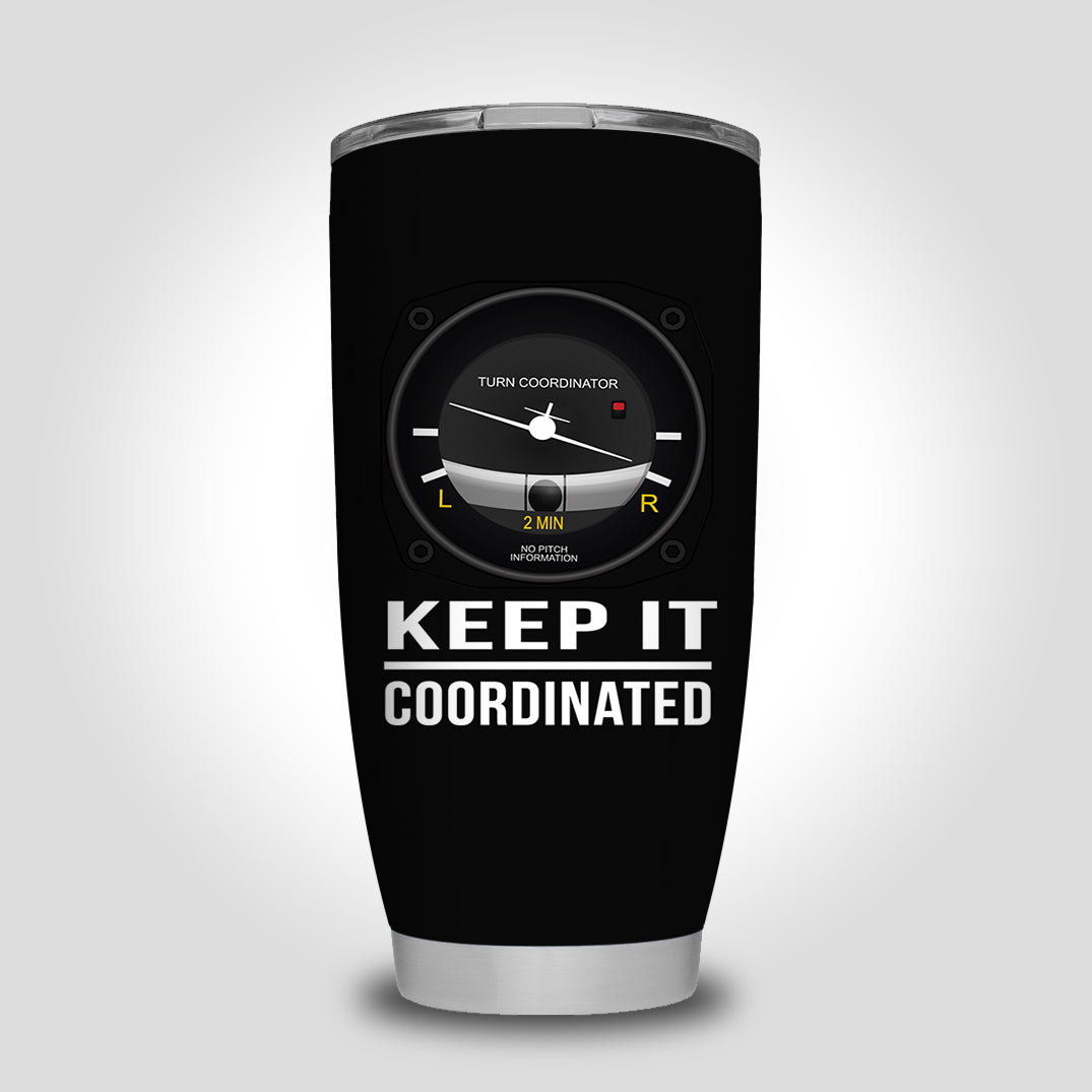 Keep It Coordinated Designed Tumbler Travel Mugs