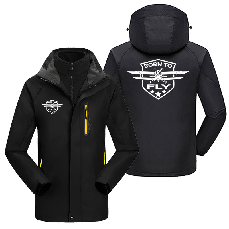 Super Born To Fly Designed Thick Skiing Jackets