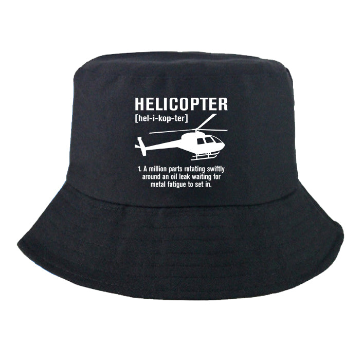 Helicopter [Noun] Designed Summer & Stylish Hats