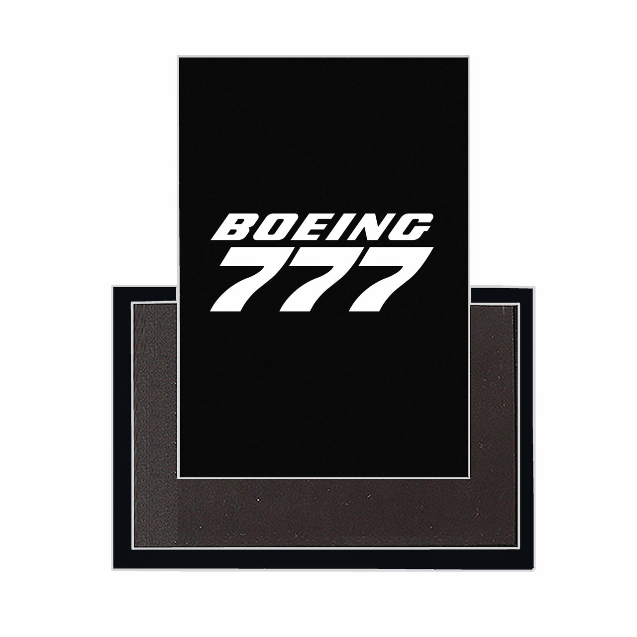 Boeing 777 & Text Designed Magnets
