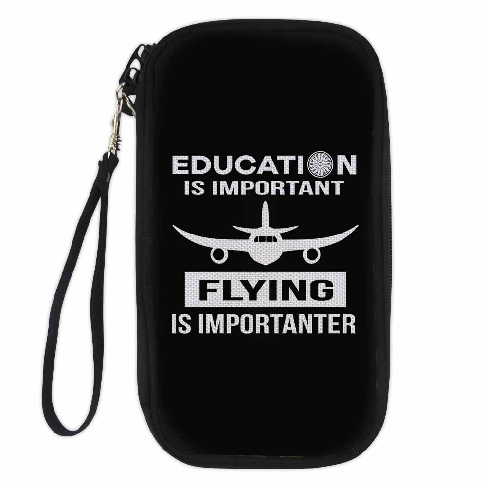 Flying is Importanter Designed Travel Cases & Wallets