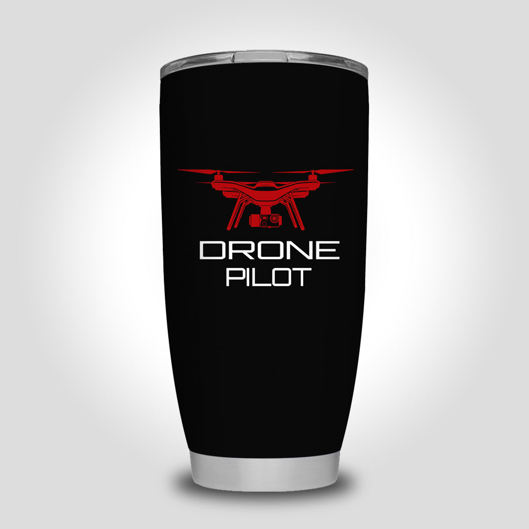 Drone Pilot Designed Tumbler Travel Mugs