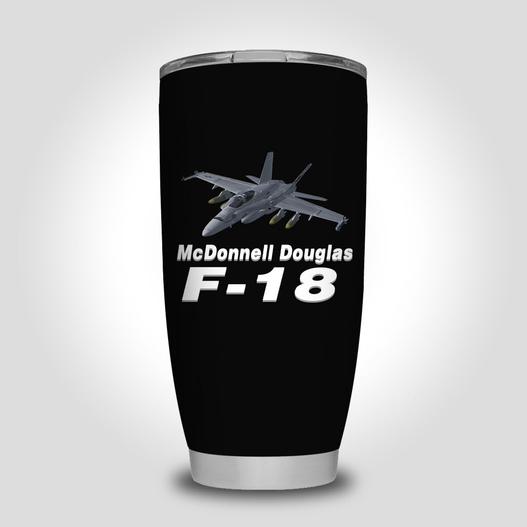 The McDonnell Douglas F18 Designed Tumbler Travel Mugs