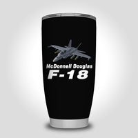 Thumbnail for The McDonnell Douglas F18 Designed Tumbler Travel Mugs