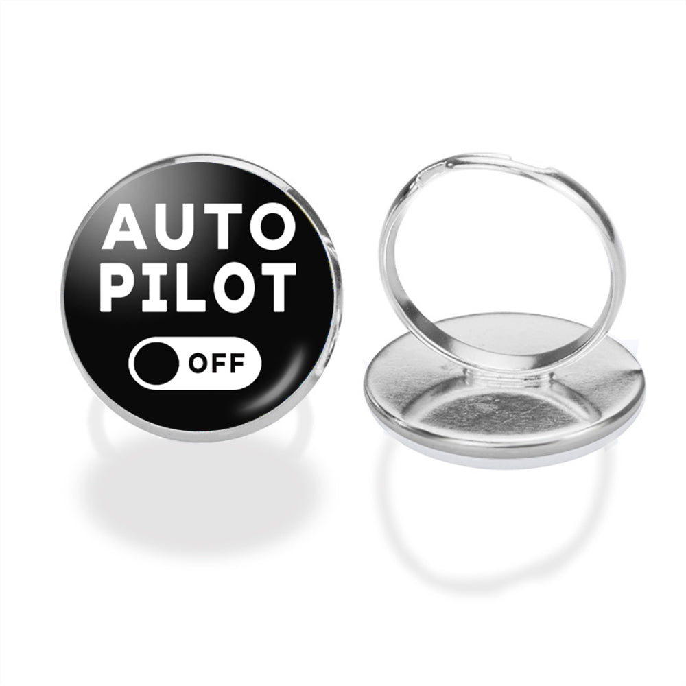 Auto Pilot Off Designed Rings