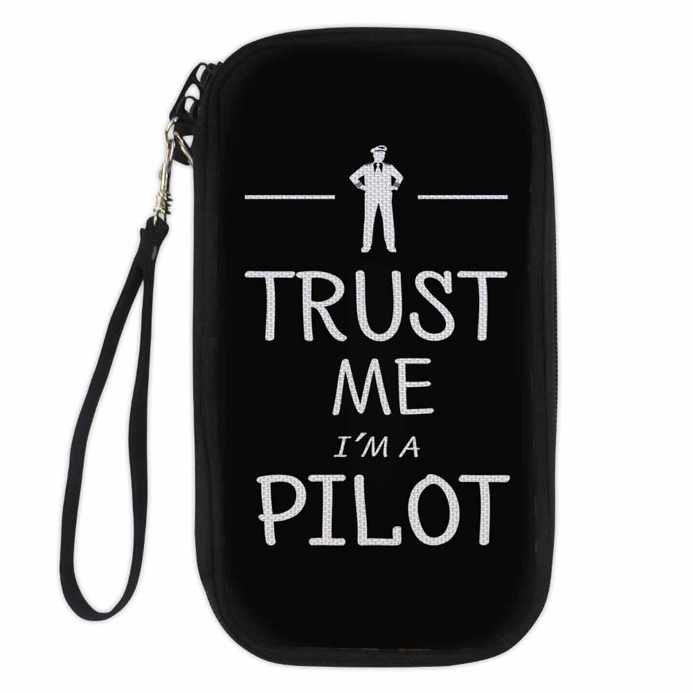 Trust Me I'm a Pilot Designed Travel Cases & Wallets