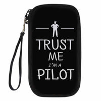 Thumbnail for Trust Me I'm a Pilot Designed Travel Cases & Wallets
